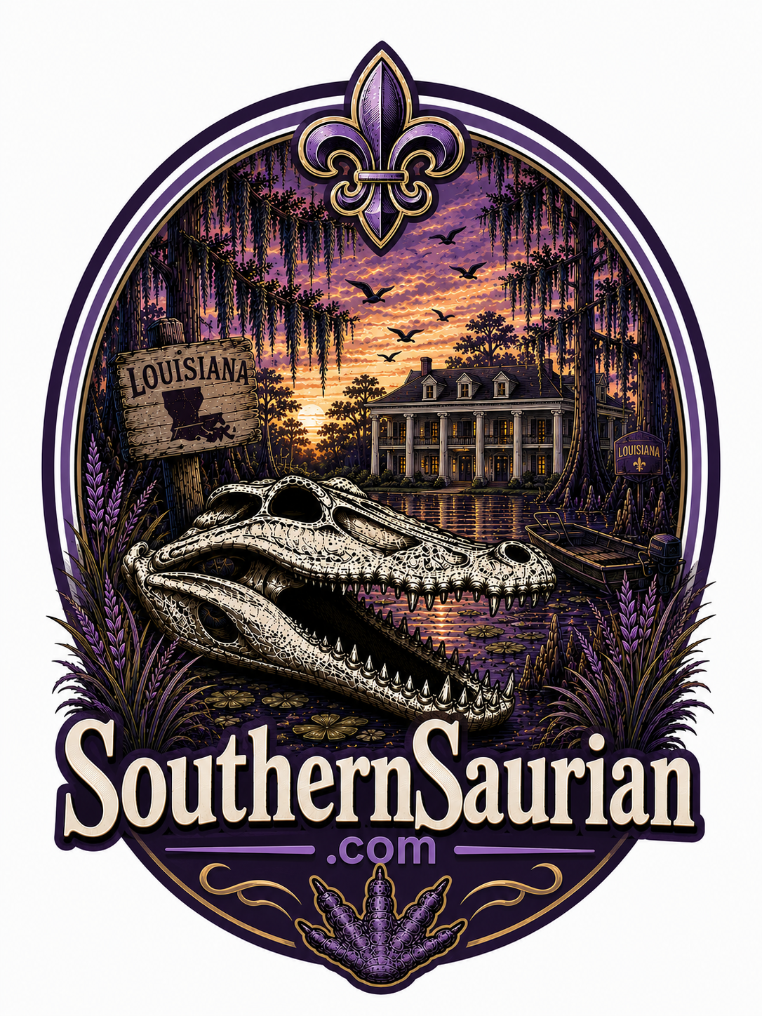Logo for Southern Saurian.com